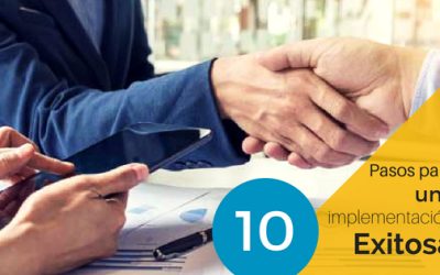 10 pasos para una implementación exitosa del Sistema ERP