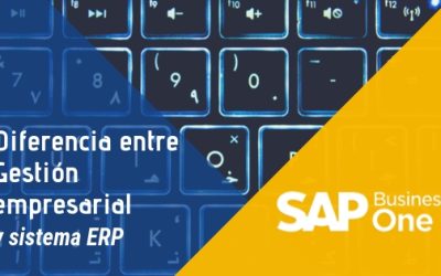 ¿Cuál es la diferencia entre un software de gestión empresarial y un sistema ERP?