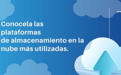 Plataformas de almacenamiento en la nube más utilizadas