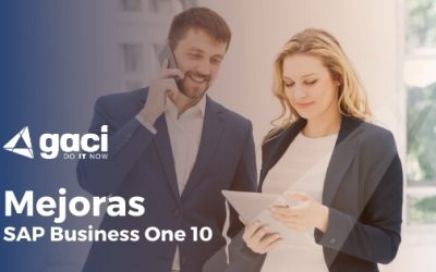 Mejoras SAP Business One 10