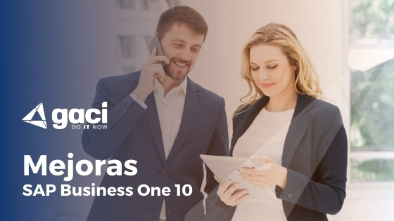 Mejoras SAP Business One 10