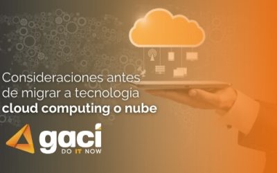 Consideraciones antes de migrar a cloud computing