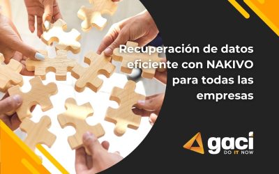 Recuperación de datos eficiente con NAKIVO para empresas