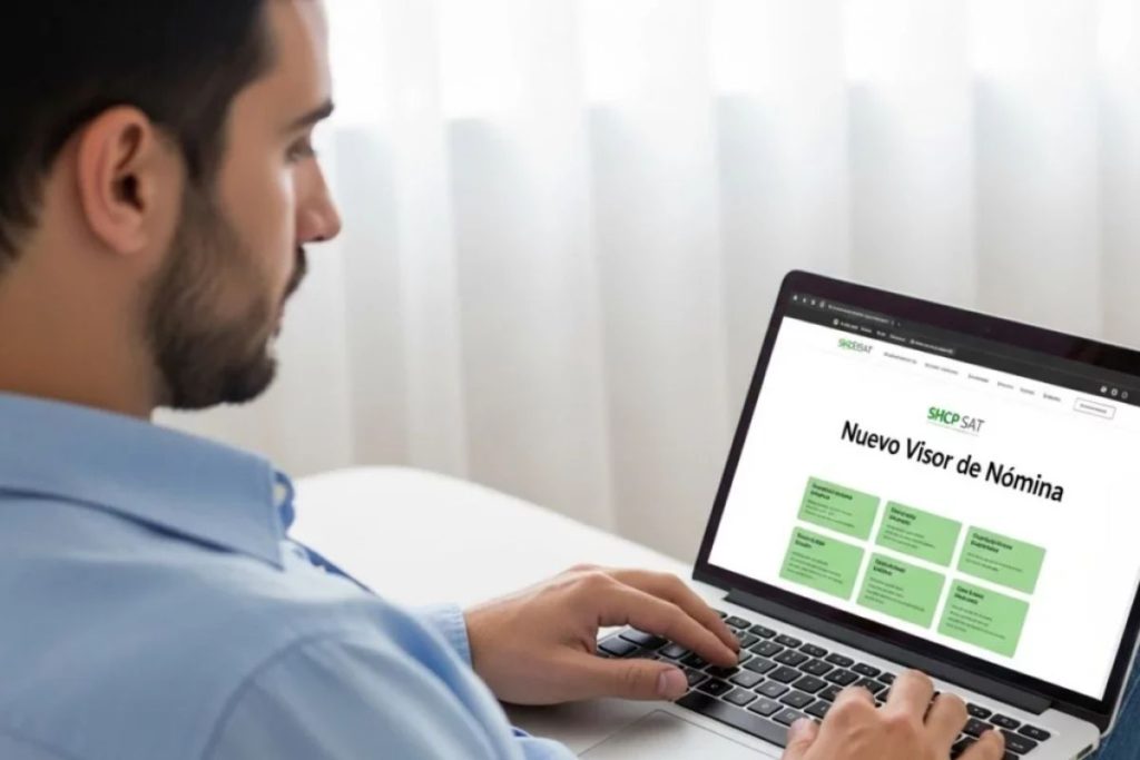 consultar visor de nómina SAT
