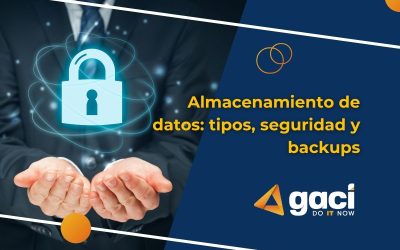Almacenamiento de datos: tipos, seguridad y backups 🔐