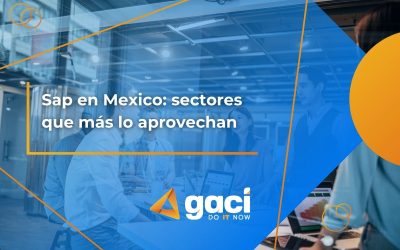 SAP en Mexico: sectores que más lo aprovechan 📊