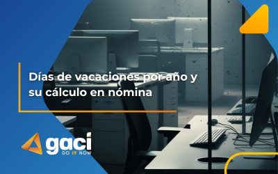 Días de vacaciones por año y su cálculo en nómina