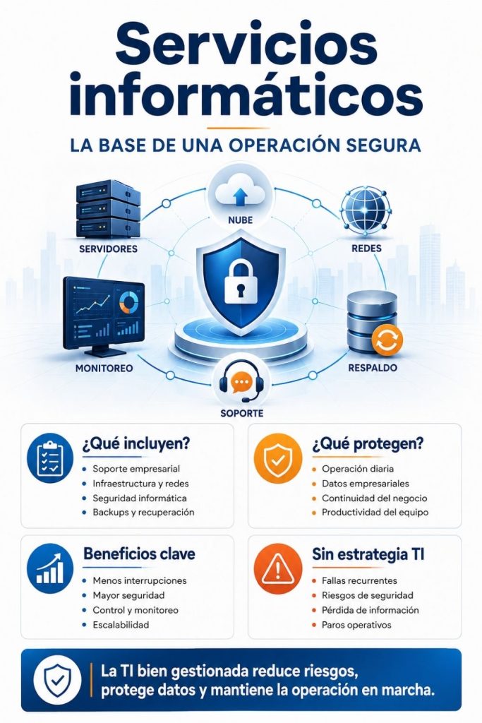 infografia servicios informáticos