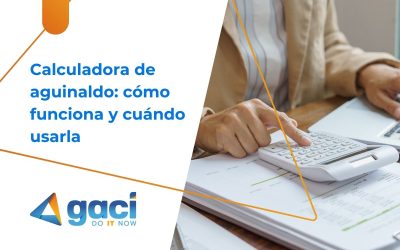 Calculadora de aguinaldo: cómo funciona y cuándo usarla