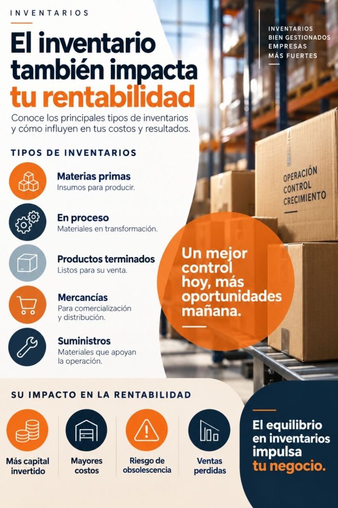 infografia tipos de inventarios